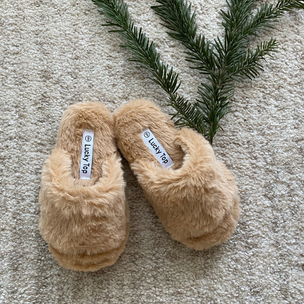 Cute slip on slippers